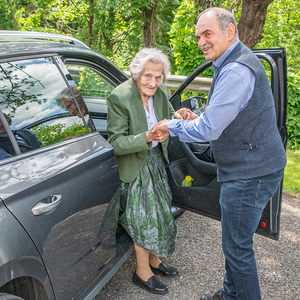 Frau Johanna Glettler feierte 100 Jahre