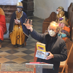 Sternsingergottesdienst: Dank an Toni