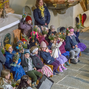 Palmweihe wird zu einem lebendigen Gottesdienst.